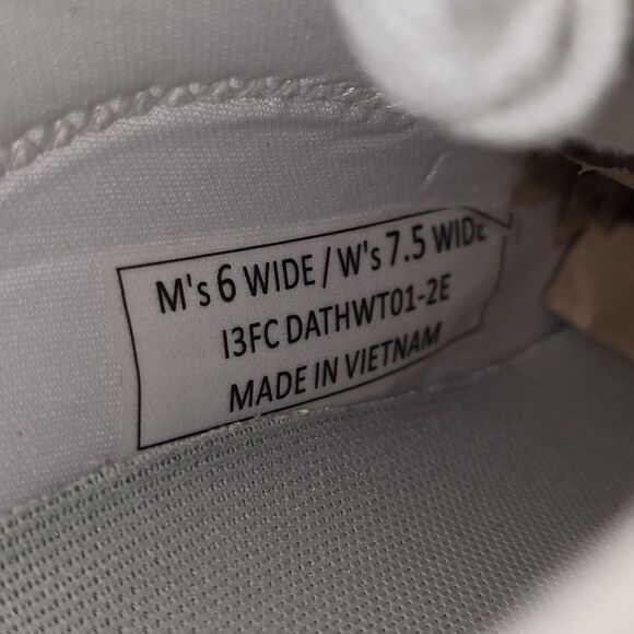 Kizik Athens Men's 6 Women's 7.5 Wide White Hands Free Shoes (I3FC DATHWT01-2E) - Picture 10 of 10